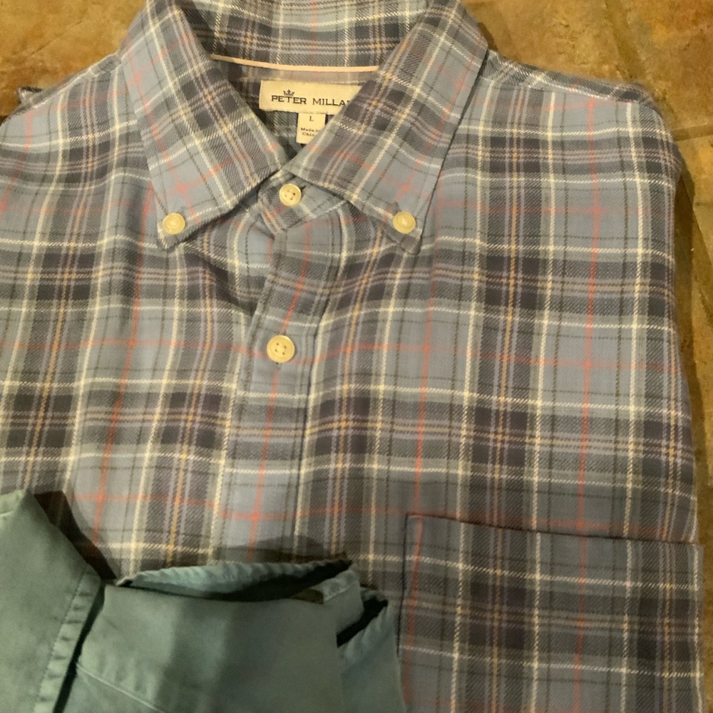 Peter Millar Set Of Three Button Downs. All Great… - image 3